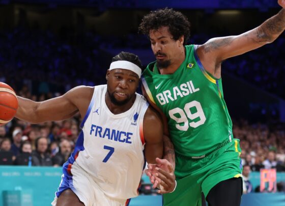 Brasil perde para a França na estreia do basquete masculino por 78 a 66