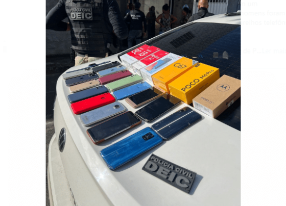 Quarteto é preso em Camaçari por esquema de celulares roubados