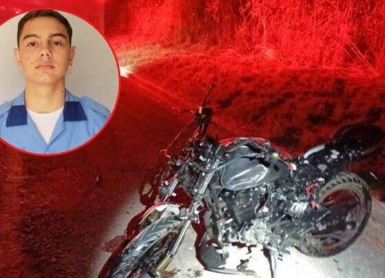 BA: Estudante morre após moto que pilotava bater em caminhão