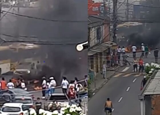 Protesto acontece em Salvador após morte de jovem a mando de facção