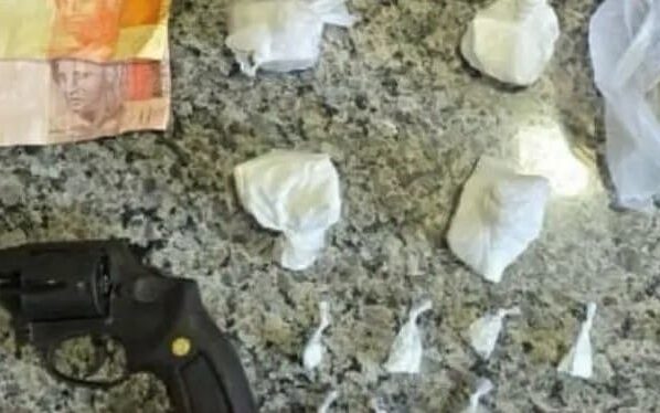 Suspeito é pego com arma e drogas em Barra do Jacuípe