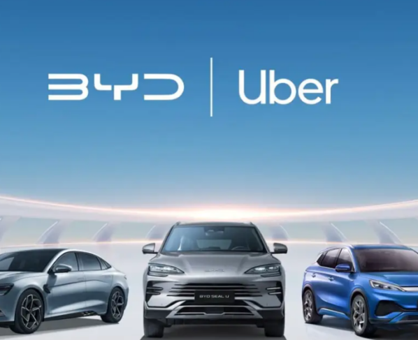 BYD e Uber fecham parceria