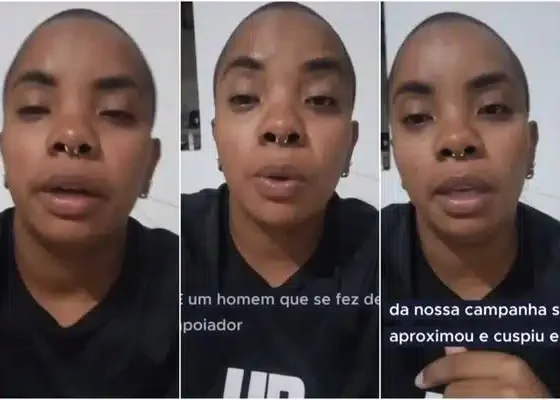 Candidata a prefeita de Salvador é cuspida durante panfletagem