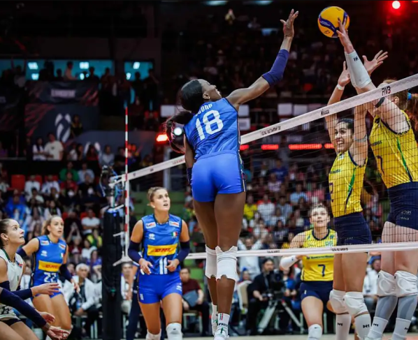 Partida entre Brasil e Itália. Foto: Divulgação