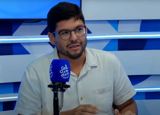 Diogo Medrado é comentarista no programa Ligação Direta