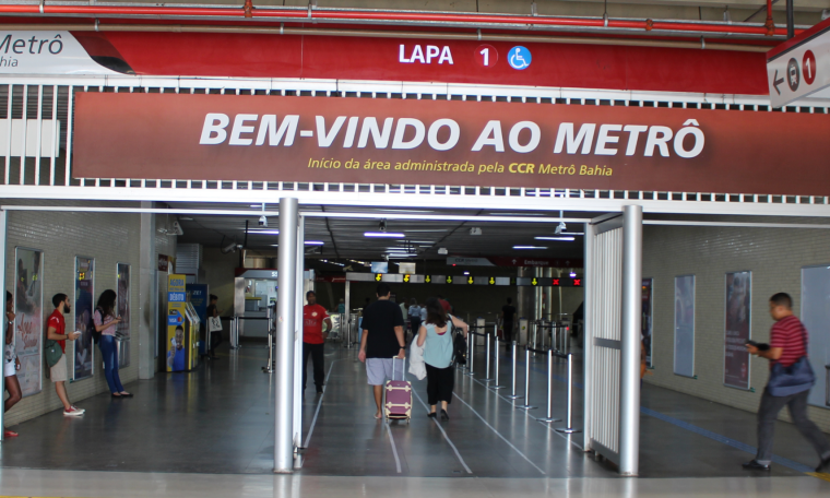 Foto: Reprodução / CCR Metrô Bahia