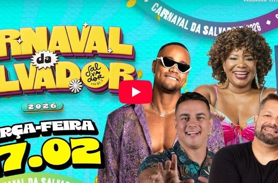 AO VIVO: Acompanhe a transmissão do Carnaval de Salvador