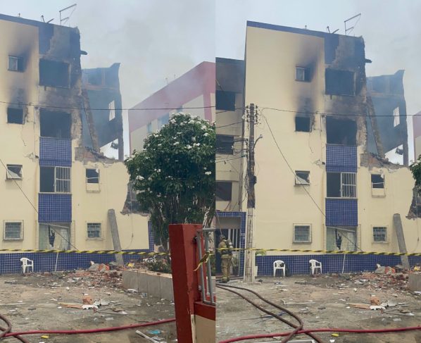 Comandante R1 Prédio no Stiep atingido por incêndio tem colapso parcial, afirma ...