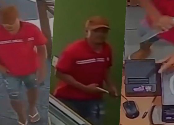 Roubo em loja de açai