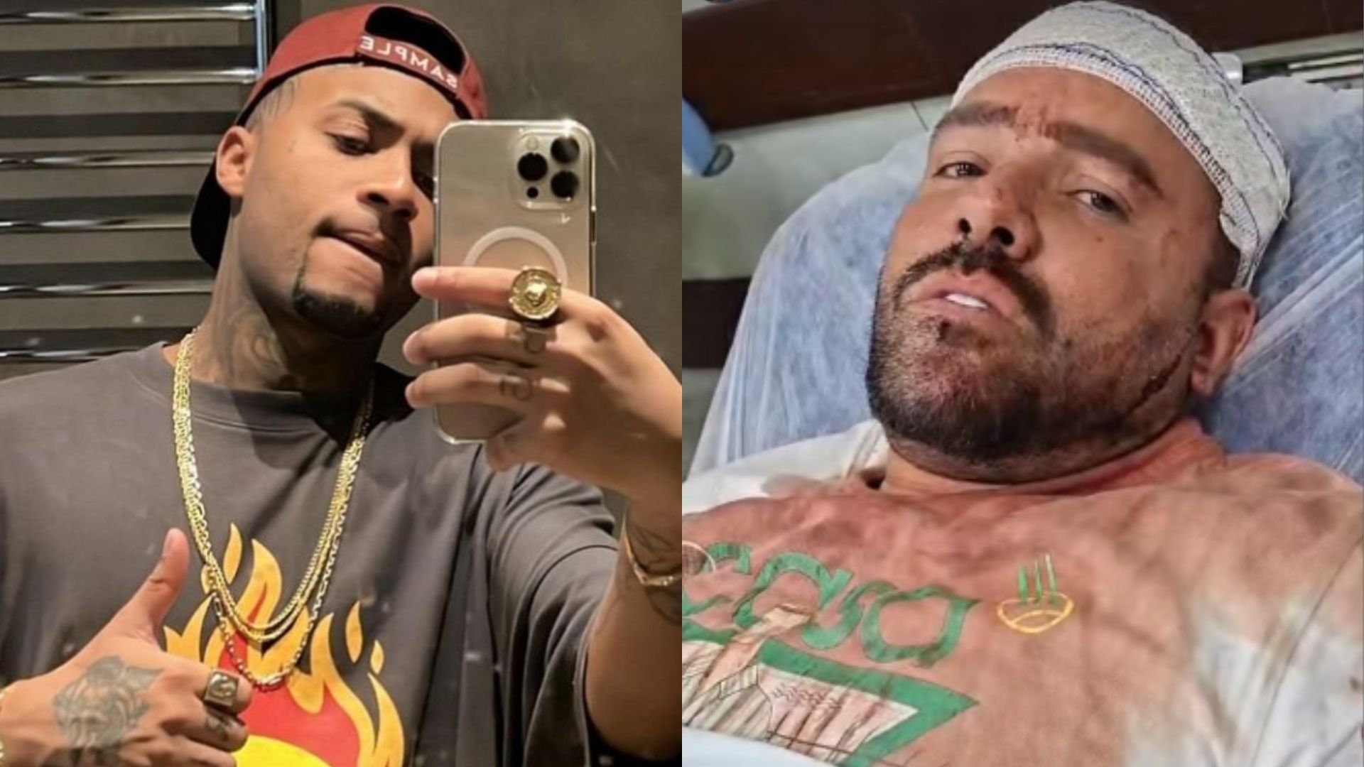 R1 Rrapper Rapper Orochi espanca influenciador durante festa - R1