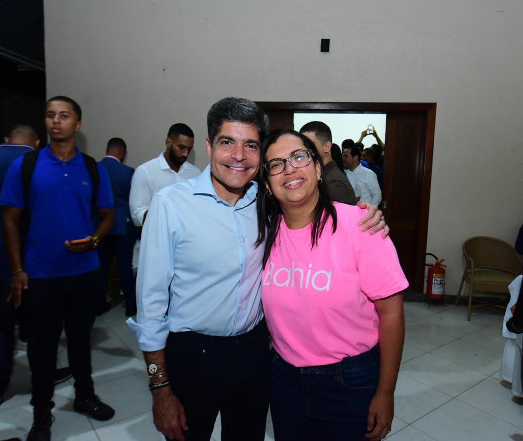 Ana Paula e ACM Neto