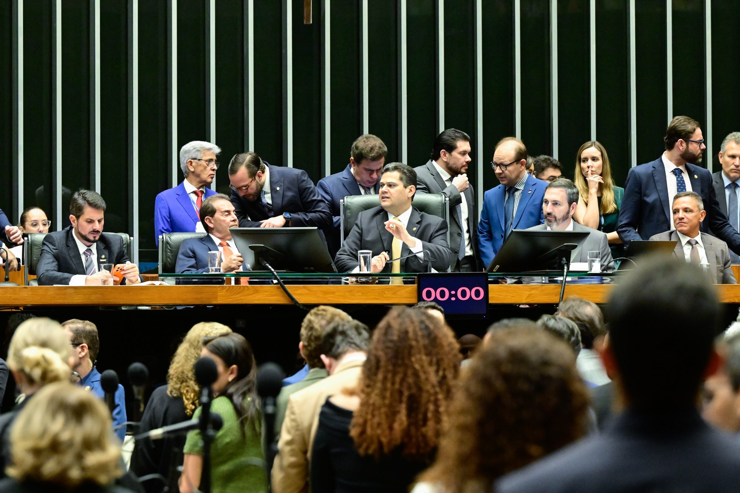 Plenário da Câmara durante sessão conjunta. Foto: Geraldo Magela/Agência Senado