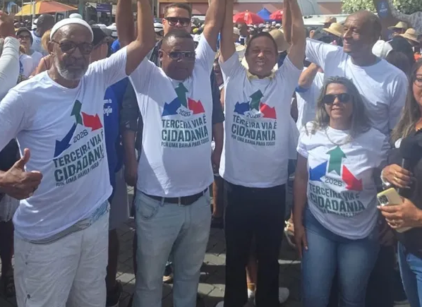 DC lança pré-candidato a governador da Bahia; Confira