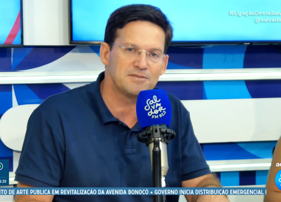 João Roma. Imagem: Youtube/Salvador FM
