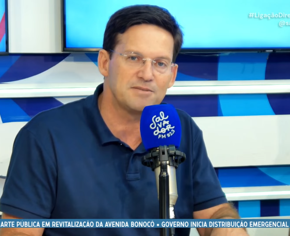 João Roma. Imagem: Youtube/Salvador FM