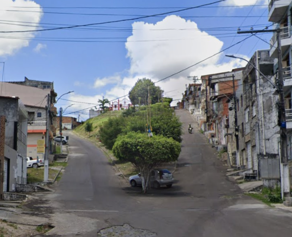 Alto do São Francisco, em Santo Amaro. Imagem: Google Street View/Reprodução