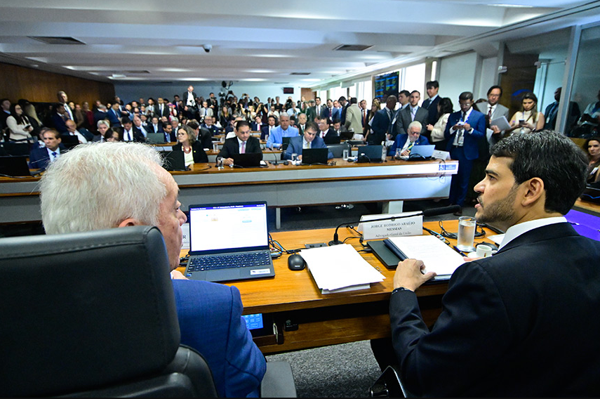 Sabatina no Senado. Foto: Geraldo Magela/Agência Senado