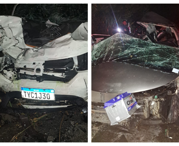 Acidente em São Sebastião do Passé deixou um óbito e três pessoas feridas. Fotos: Portal Sebastianense/Reprodução