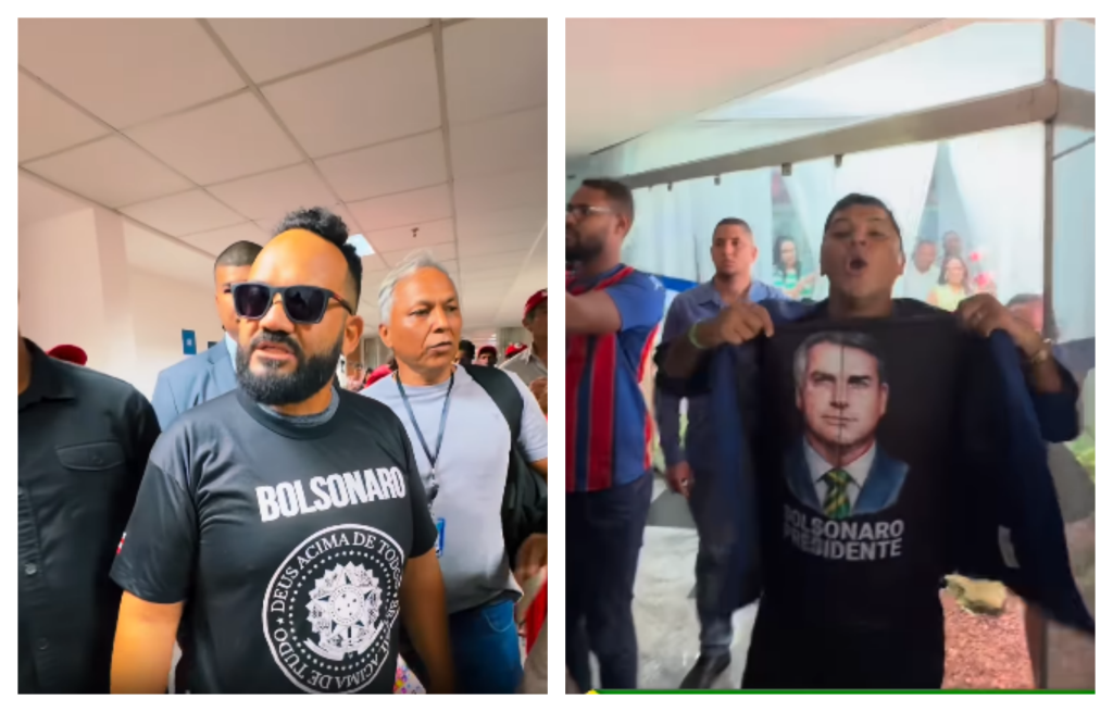 VÍDEO: Deputados bolsonaristas se envolvem em confusão com militantes do MST na Alba