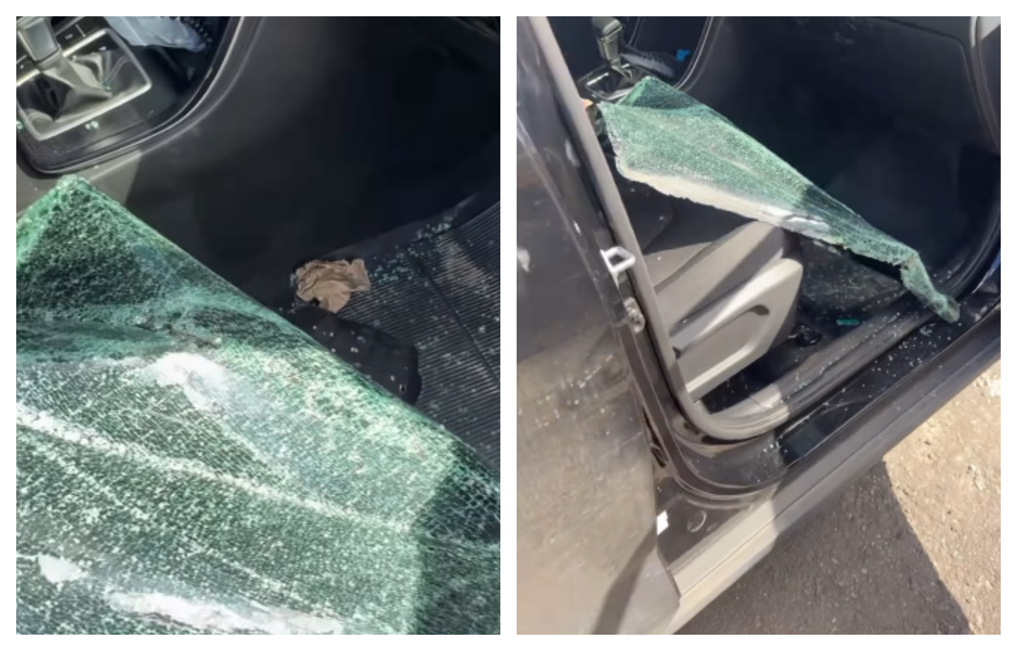 Carro do vereador Sandro Filho