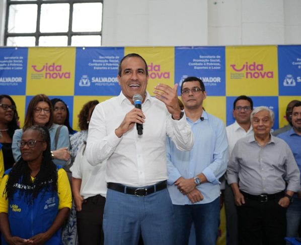 Prefeito Bruno Reis. Foto: Betto Jr./Secom PMS