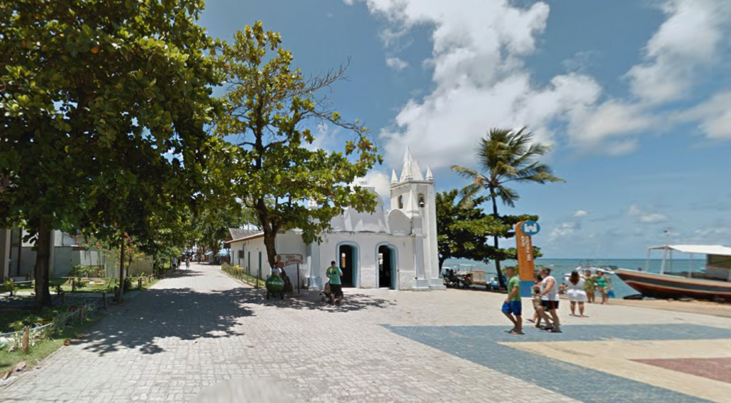 Praia do Forte. Imagem: Google Street View/Reprodução