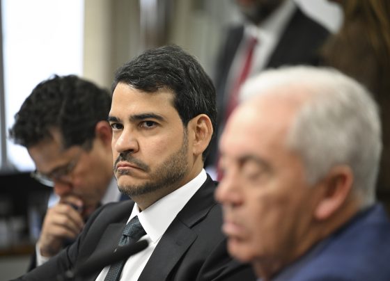 Jorge Messias na CCJ do Senado. Foto: Edilson Rodrigues/Agência Senado