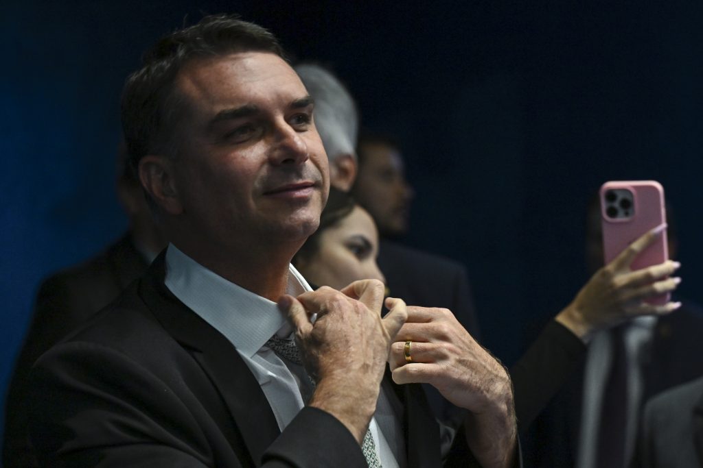 Senador Flávio Bolsonaro. Foto: Jefferson Rudy/Agência Senado