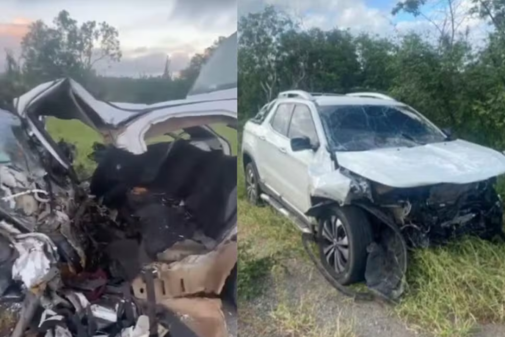 Polícia investiga se carro com vereador invadiu a contramão. Foto: Reprodução/Redes sociais