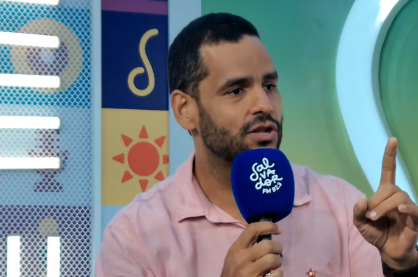 Tássio Brito, presidente do PT-BA. Imagem: YouTube/@SalvadorFM