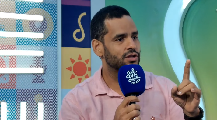 Tássio Brito, presidente do PT-BA. Imagem: YouTube/@SalvadorFM