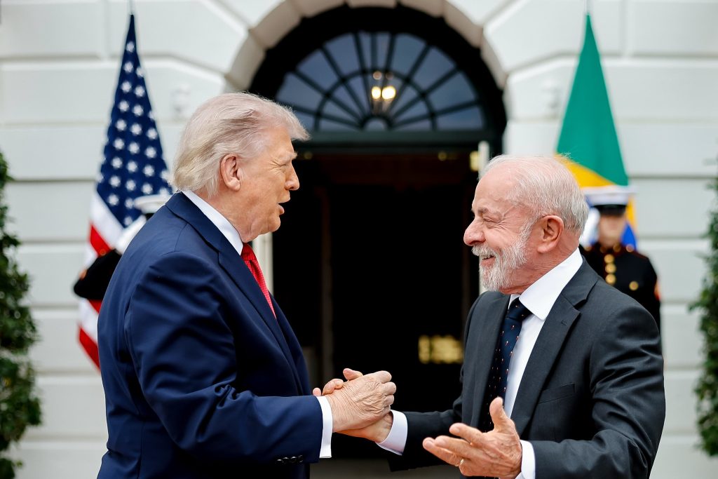 Encontro entre Lula e Trump. Foto: Ricardo Stuckert