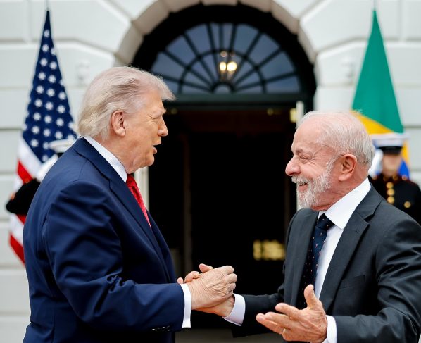 Encontro entre Lula e Trump. Foto: Ricardo Stuckert