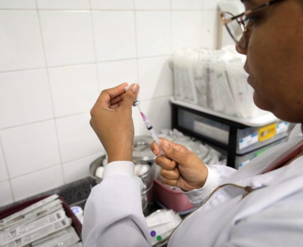 Vacina contra a gripe. Foto: Divulgação/SMS