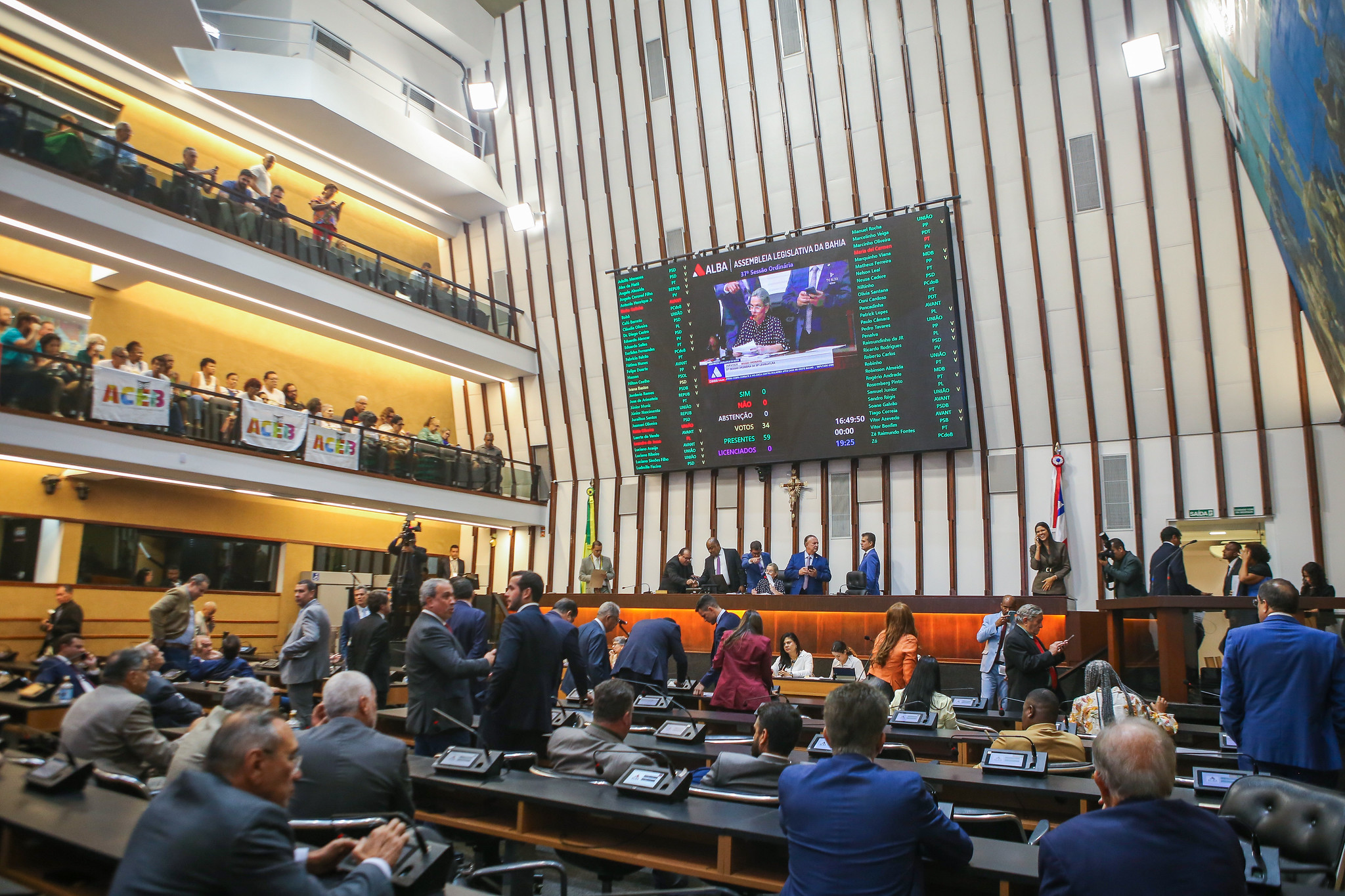 Plenário da Alba. Foto: Sandra Travassos/ALBA/Arquivo
