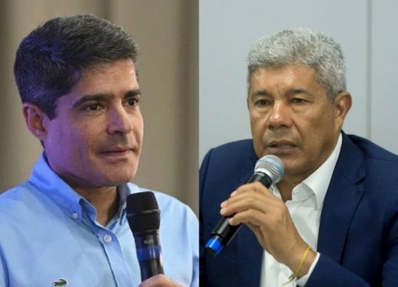 Jerônimo Rodrigues (Foto: Thuane Maria/GOVBA) e ACM Neto (Foto: Divulgação)