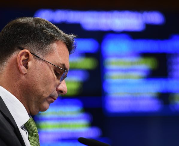 Senador Flávio Bolsonaro. Foto: Saulo Cruz/Agência Senado