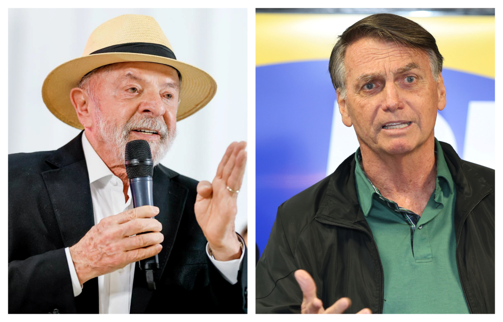 Presidente Lula (Foto: Ricardo Stuckert/PR) e o ex-presidente Jair Bolsonaro (Foto: Beto Barata/PL)