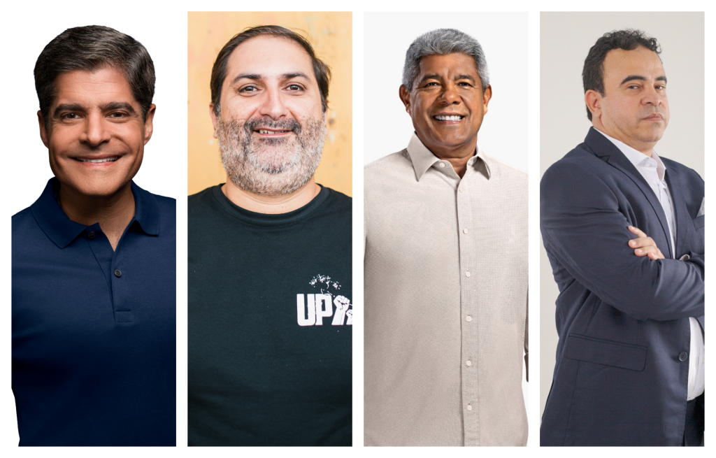 Confira a agenda dos candidatos ao governo da Bahia para esta quinta-feira