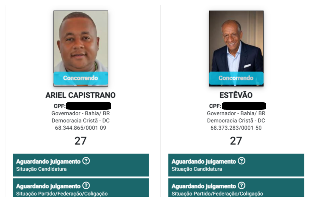Ariel Capistrano e Estêvão