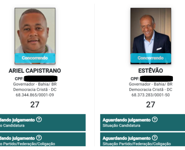 Ariel Capistrano e Estêvão