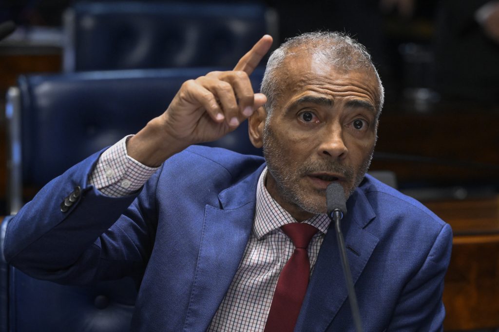 Senador Romário. Foto: Carlos Moura/Agência Senado
