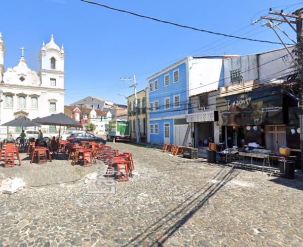 Largo da Saúde, em Salvador. Imagem: Google Street View/Reprodução