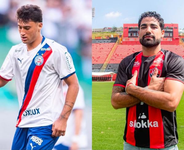 Alejo Véliz e Emanuel Brítez