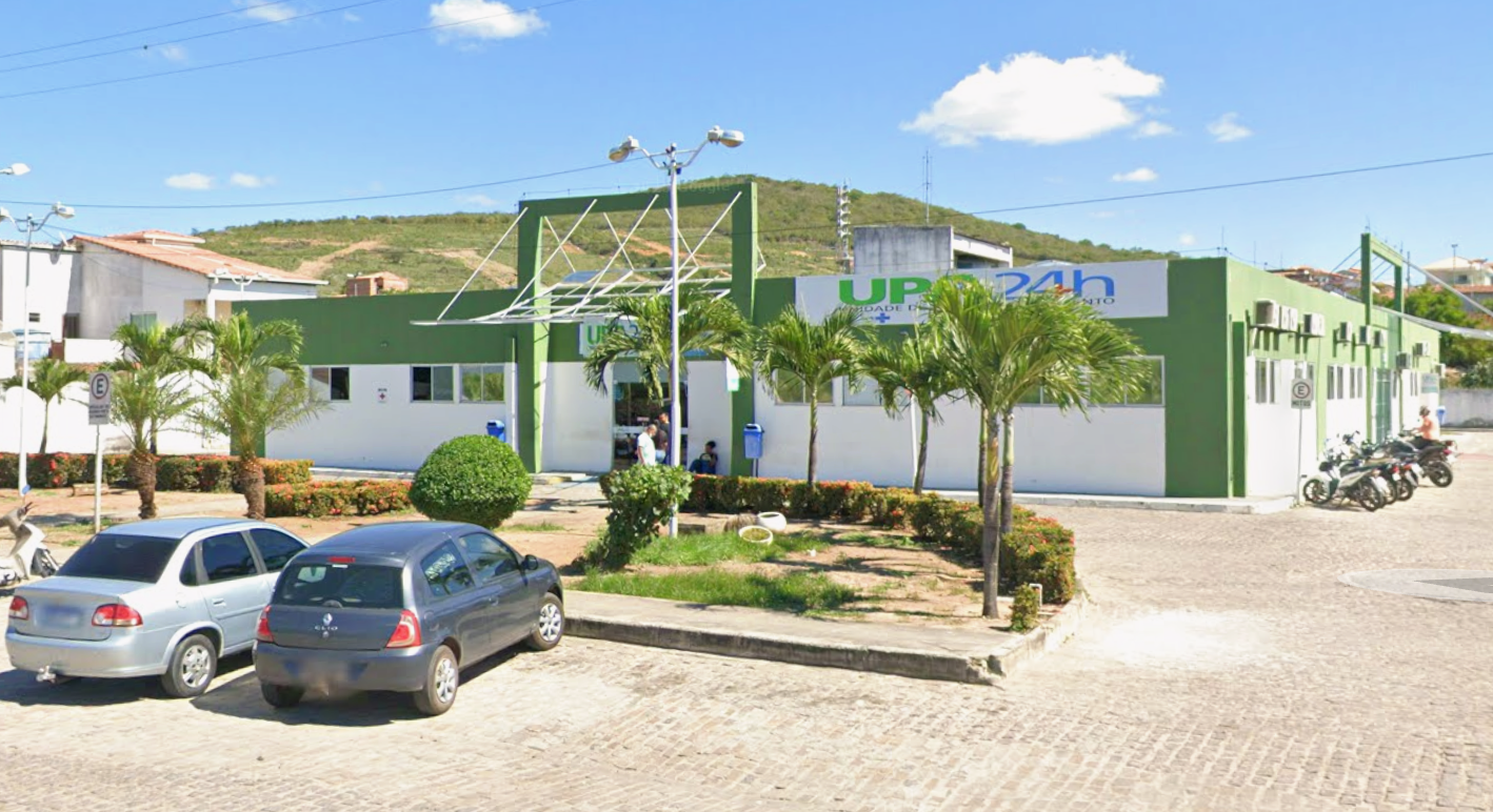 UPA da cidade de Jacobina. Imagem: Google Street View/Reprodução