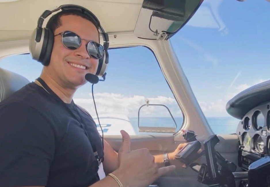 Piloto Daniel Salomão. Foto: Reprodução/Redes sociais