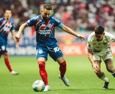 Atlético-MG joga sem titulares e é dominado pelo Bahia no