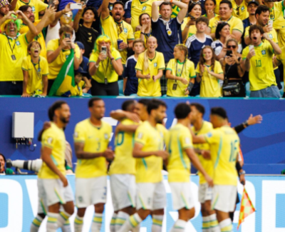 Com show de Vini Jr., Brasil vence a Escócia e