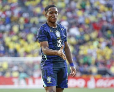 Endrick decide mais uma vez e Brasil vence em último