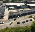 Estacionamento do Outlet Premium Salvador com 80 pontos de recarga. Foto: Divulgação
